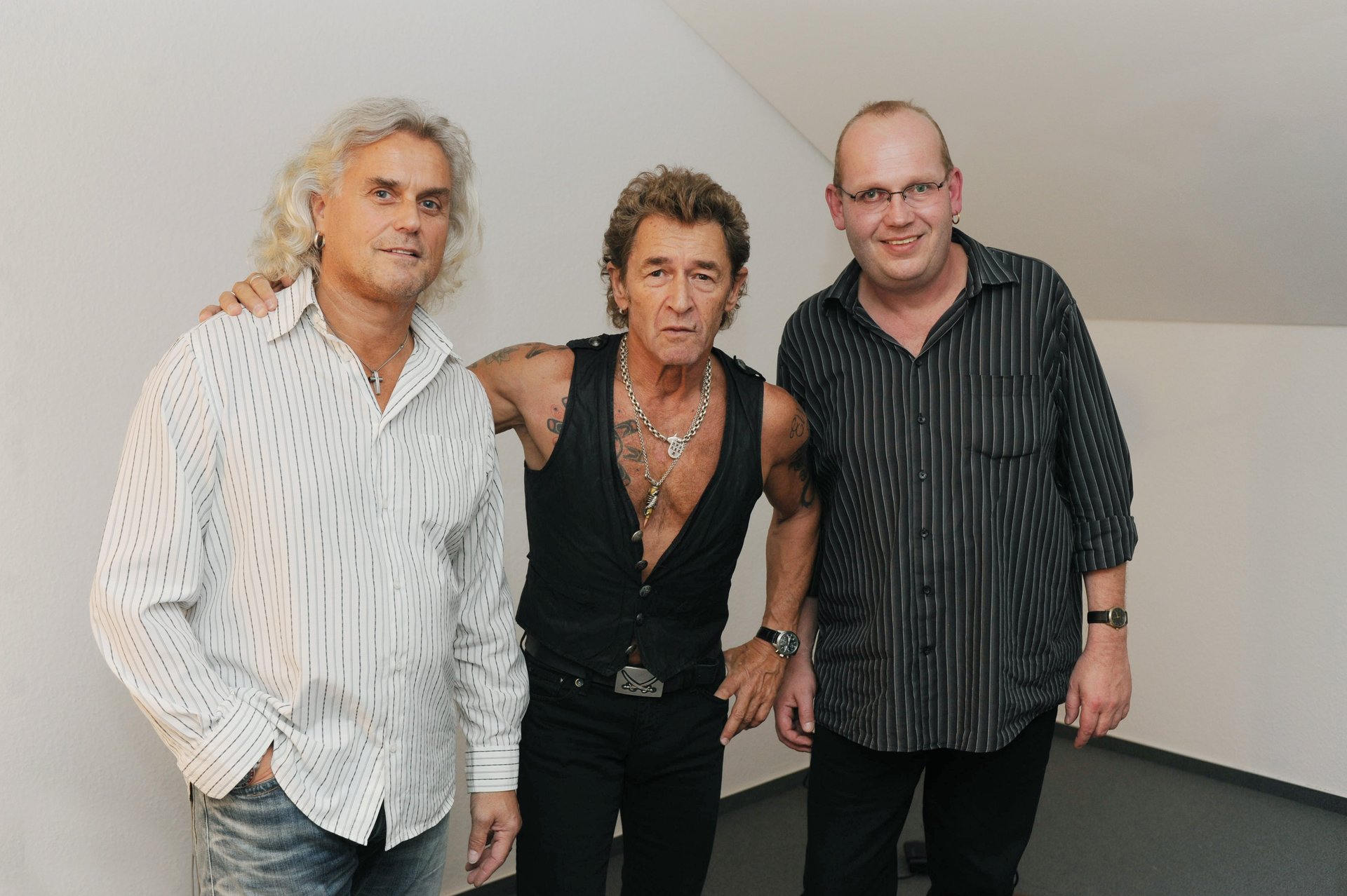 Mit Stargast Peter Maffay