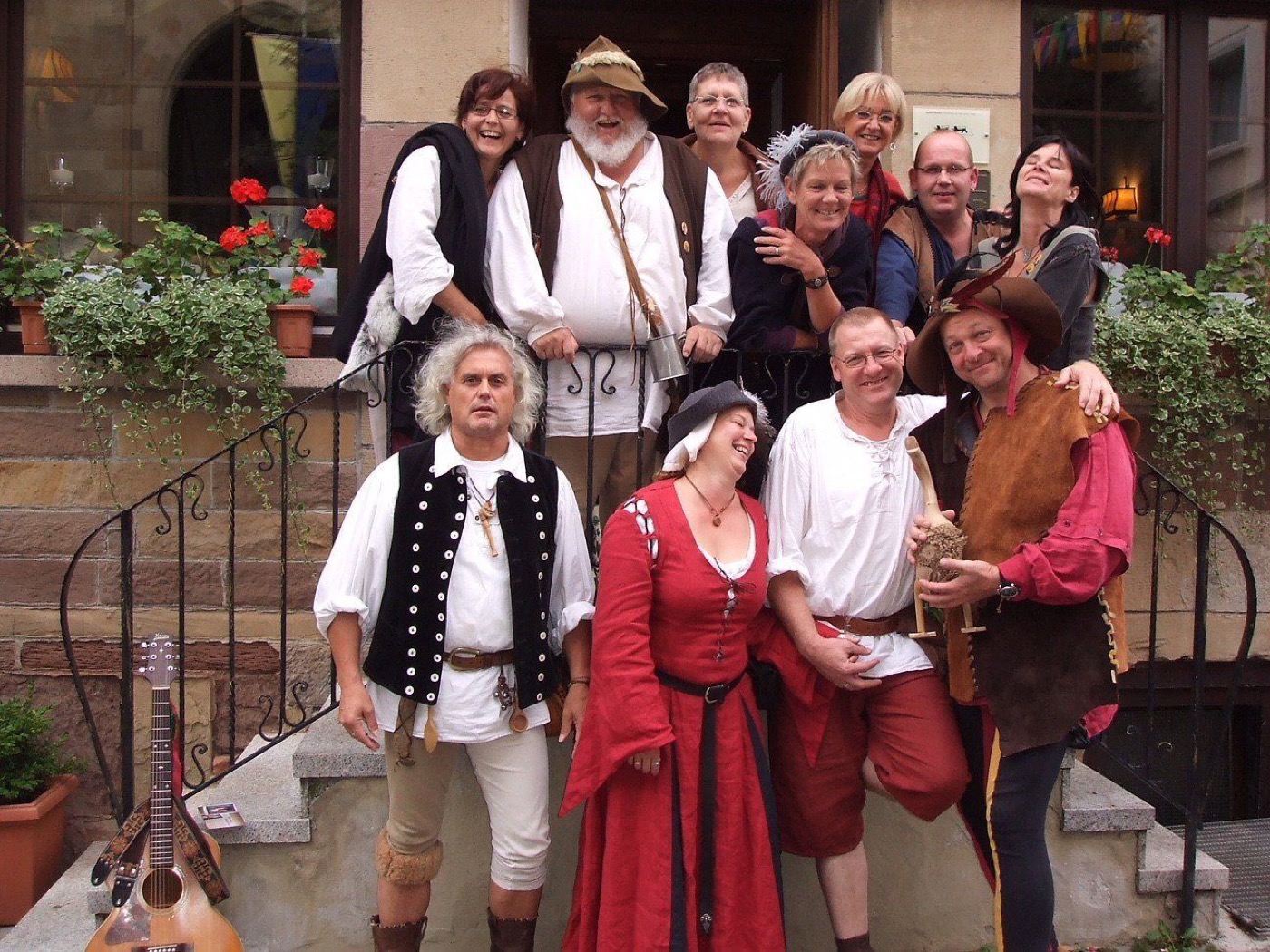 Ensemble beim Schäferlauf Markgröningen